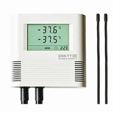 Two-channel measurement function high accuracy network temperature and humidity recorder